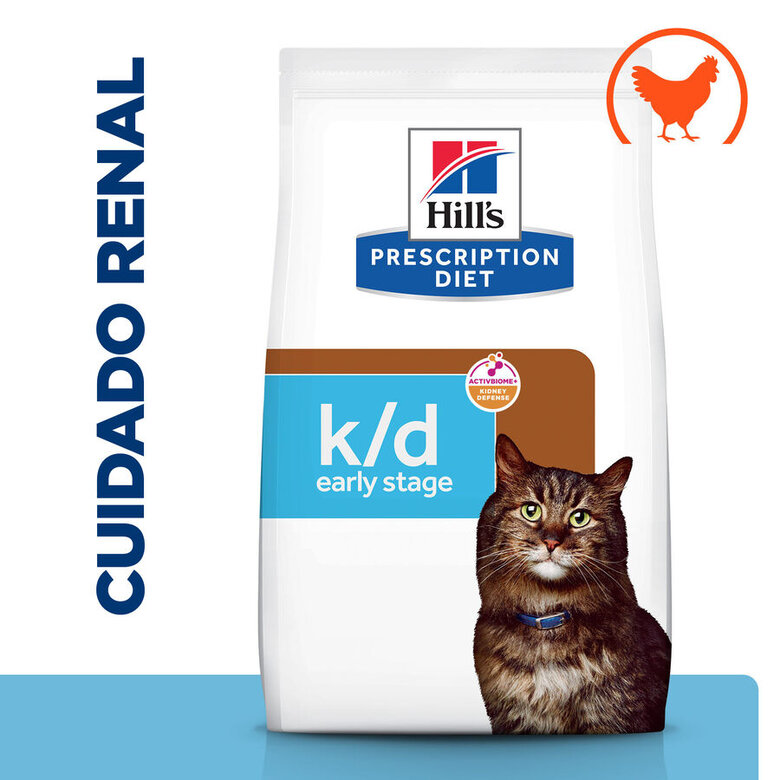 Hill's Prescription Diet Kidney Care k/d ração para gatos, , large image number null